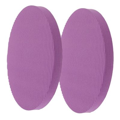 COOLHIYA 2pairs Non- Yoga Knee Pad Cushion Extra Thick Tpe Kneeling Pads for Yoga Exercise and Comfort Deep for Elbows Ankles and Sit Bones