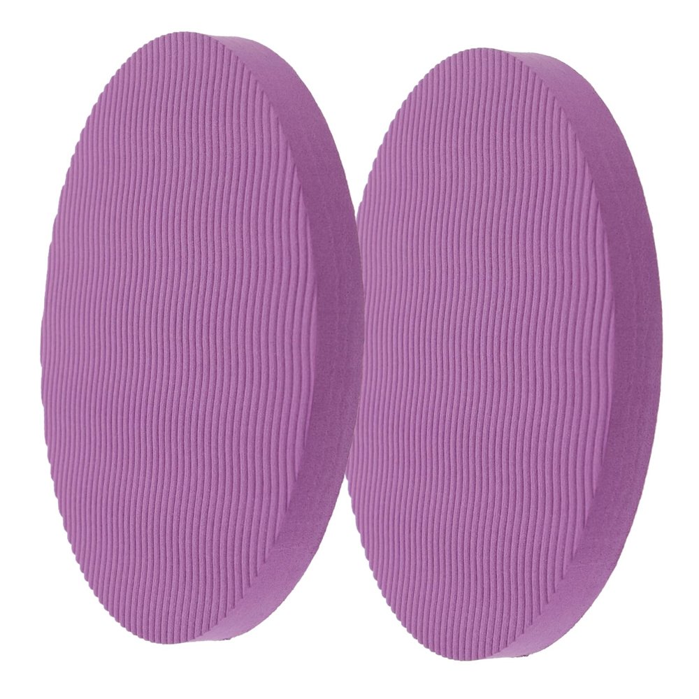 COOLHIYA 2pairs Non- Yoga Knee Pad Cushion Extra Thick Tpe Kneeling Pads for Yoga Exercise and Comfort Deep for Elbows Ankles and Sit Bones