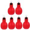 6 Pcs Outdoor Whistle Multi-use Small Whistle Portable Survival Emergency Camping Survival Squeeze Hand Squeeze Multi-Function view 1