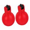6 Pcs Outdoor Whistle Multi-use Small Whistle Portable Survival Emergency Camping Survival Squeeze Hand Squeeze Multi-Function view 2