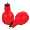 6 Pcs Outdoor Whistle Multi-use Small Whistle Portable Survival Emergency Camping Survival Squeeze Hand Squeeze Multi-Function view 3