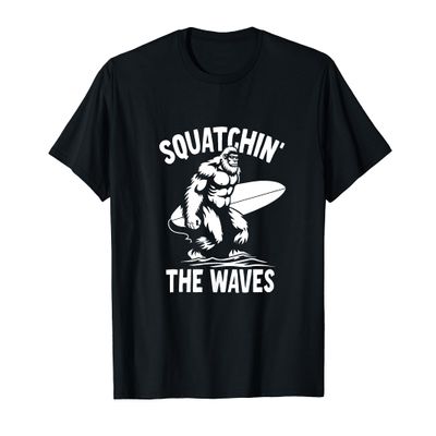 Squatchin The Waves T-Shirt