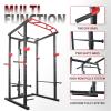 Power Cage Squat Rack Stands Gym Equipment 1000-Pound Capacity Exercise Olympic view 3