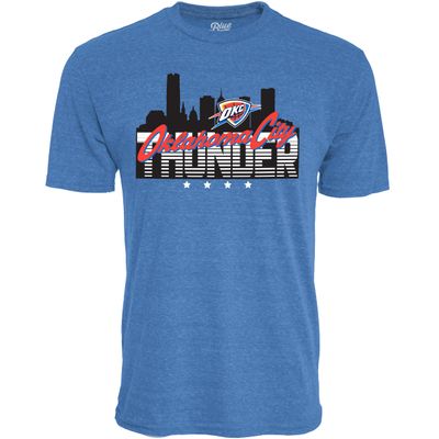 Oklahoma City Thunder NBA Officially Licensed Tri-Blend T-Shirt Flyline, XX-Large