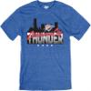 Oklahoma City Thunder NBA Officially Licensed Tri-Blend T-Shirt Flyline, XX-Large view 3