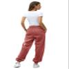 Gvraslvet Sweat for Women Pants Cotton Cuffed Joggers Fashion Lightweight Sweatpants Sporty Gym Workout Plain Fit Lounge Pants Brick Red XS view 3