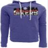 Philadelphia 76ers NBA Officially Licensed Tri-Blend Hooded Sweatshirt Flyline, Medium view 2