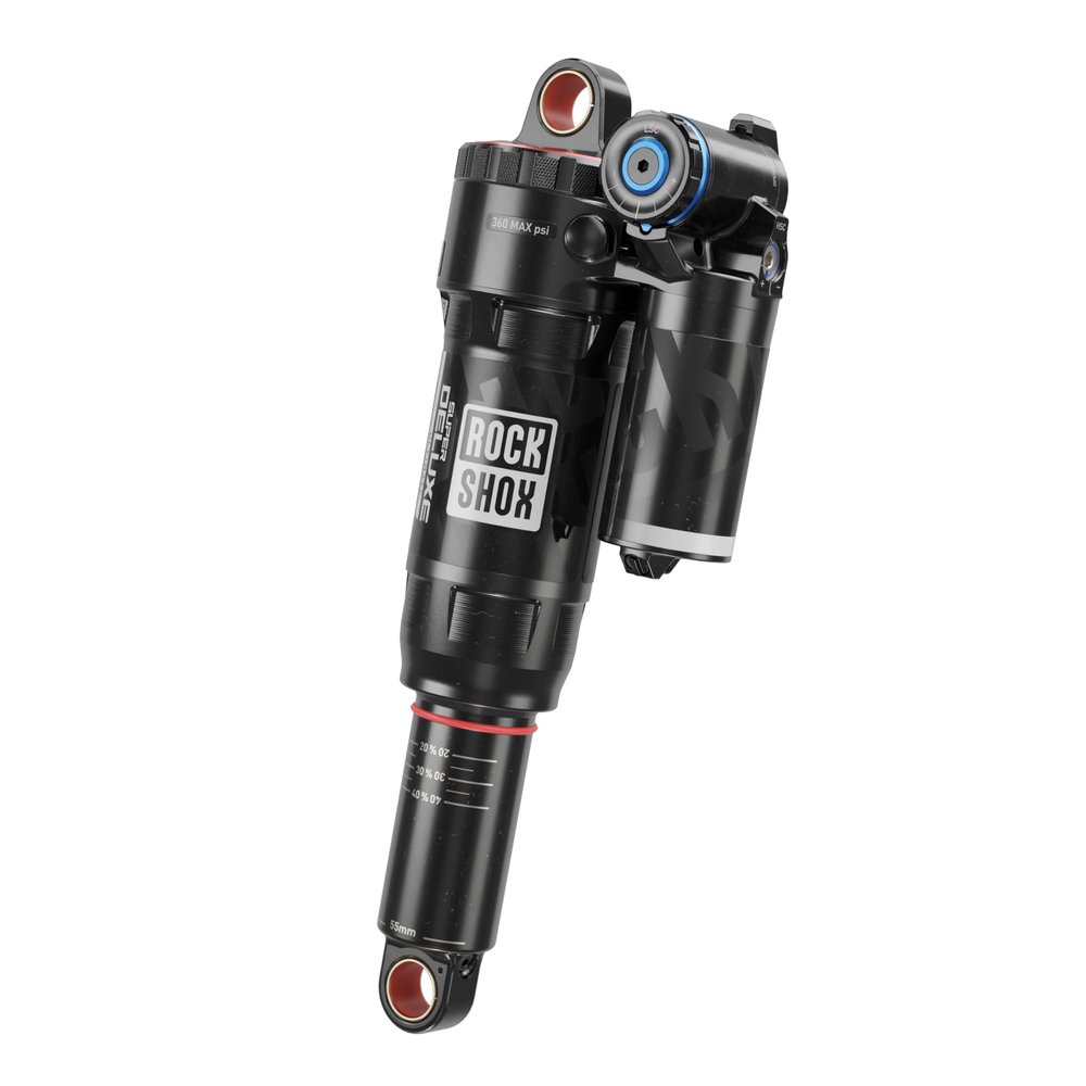 RockShox Super Deluxe Ultimate RC2T Rear Shock - 190 x 45 mm, Linear Air, 0 Neg/2 Pos Token, Reb 55 / Comp 30, L/O4,