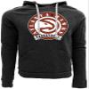 Atlanta Hawks NBA Officially Licensed Tri-Blend Hooded Sweatshirt Black, Large view 2