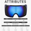 HPIRME Oversized Mask Punk Goggle Sunglasses Women Men Sports Sun Glasses Female Retro Shield One Piece Sunglass,C5 Gray,one size view 2