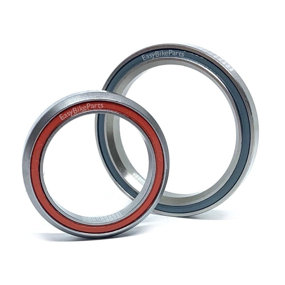 Easybikeparts Replacement Headset Bearings for FSA Orbit 1.5E No.57E No.57E-1 No.57EP No.57E Headsets, Silver