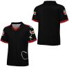 Vafogehu Flag of Suriname Children's Football Jersey Short Sleeve Casual T-Shirt 160CM view 3