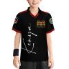 Vafogehu Flag of Kenya Children's Football Jersey Short Sleeve Casual T-Shirt 150CM view 1