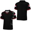 Vafogehu Flag of Indonesia Children's Football Jersey Short Sleeve Casual T-Shirt 130CM view 3