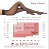 Veluk Lace Belt Sheer Tights for Women 40 Denier Without Shorts, Semi-matte Surface, Flat Seams, Silicone-based Elastic Belt and Cotton Gusset view 2
