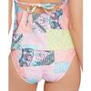 Salt + Cove Womens Juniors Printed Hipster Swim Bottom Separates Blue M view 2