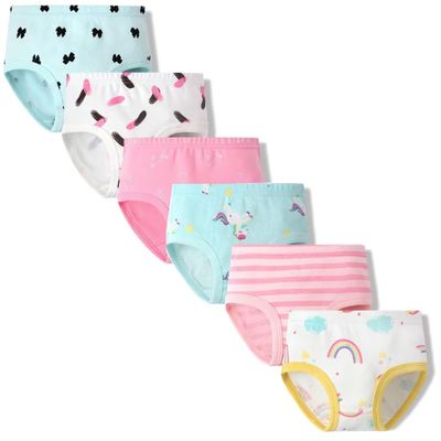 benetia Toddler Girls Underwear 2t 3t Cotton 6-Pack