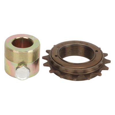Tissting 16T Freewheel 20mm Adapter Bicycle Freewheel Threaded Type Freehub Replacement Parts for Electric Tricycles Motorcycles Karts