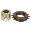 Tissting 16T Freewheel 20mm Adapter Bicycle Freewheel Threaded Type Freehub Replacement Parts for Electric Tricycles Motorcycles Karts view 1