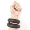 Pegciuho Adjustable Wrist Ankle Weights Set for Strength Training, Gym Fitness - Black Foam Weighted Bracelet for Men & Women view 4