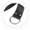 CATIEBYE Medieval Man Cosplay Props Knight Clothing Set Half Shoulder Cape Belt Bracers Perfect for Halloween Stage Performances Black view 4