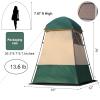 Shower Tent, Privacy Dressing Room, Camping Shelter, or Portable Toilet Stall with Water Bag for Camping, Beach view 2