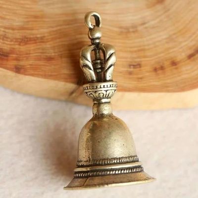 Wind chimeschimeswind chimes for outsideSolid Brass Bell Vintage Copper Bell Mini Jingle Bell Feng Shui Bell Charms Ornament for DIY Wind Chimes Doorbell Keychain(No Hanging Ring)(No Hanging Ring)