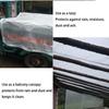NXLXQ Waterproof Tarp Tent Cover Tarp for Under Tent Multi Purpose Protective Cover Durable Waterproof Weather Proof Rip and Tear Resistant 2.46ft x 6.56ft White view 3