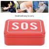 SPYMINNPOO Survival Kit Container, Stainless Steel Outdoor Emergency Equipment Box SOS Lifesaving Stainless Steel Toolbox Self Service Box view 4