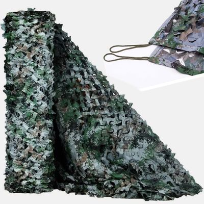 NILZA Military Camouflage Netting Mesh Lightweight Camo Netting Jungle Camo Shade Net For Hunt Blind Decor Courtyard Sunshade Camp Car Concealment Party Canopy Cover Custom Camouflage Net(6mX10m/(19.6
