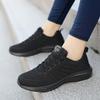 Generic Non Slip Shoes for Women Food Service Lightweight Mesh Walking Shoes Sneakers Work Shoes for Shopping Travel Black, 8 view 2