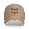 70th Birthday Gifts It Took Me 70 Years to Look This Good Baseball Cap Men Trucker Hat Gift Women Sun Hat Natural view 1