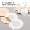 40 Pieces Disposable Nipple Covers for Women, Self-Adhesive, Large Satin Breast Petals Nipple Stickers for Women, Disposable Sticky Bra Pad Perfect for Discreet Coverage and Comfort,Beige view 3