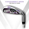 Right-Handed Golf Club Iron with Carbon/Steel Shaft - #7 Single Golf Iron Built for Men and Women Golf Sports (Purple,with Steel Shaft) view 4