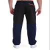 BondiTrekk Mens Snow Ski Pants Fleece Lined Winter Hiking Waterproof Insulated Snowboard Outdoor Pant with Belt Zipper Pockets Navy Blue L view 3