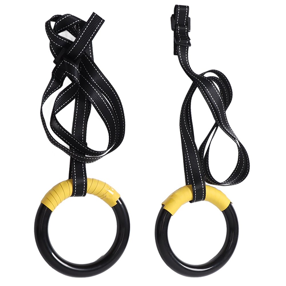 XHTLLO Adjustable Gym Rings Exercise Rings with Anti Slip Buckle, Heavy Duty Gym Equipment for Home Fitness Workout