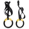 XHTLLO Adjustable Gym Rings Exercise Rings with Anti Slip Buckle, Heavy Duty Gym Equipment for Home Fitness Workout view 1