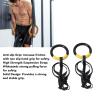 XHTLLO Adjustable Gym Rings Exercise Rings with Anti Slip Buckle, Heavy Duty Gym Equipment for Home Fitness Workout view 2