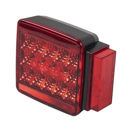 SXRLOZ Replacement for fits Wesbar LED Submersible Over 80" Combo Trailer Taillight Kit w/25' Wire Harness