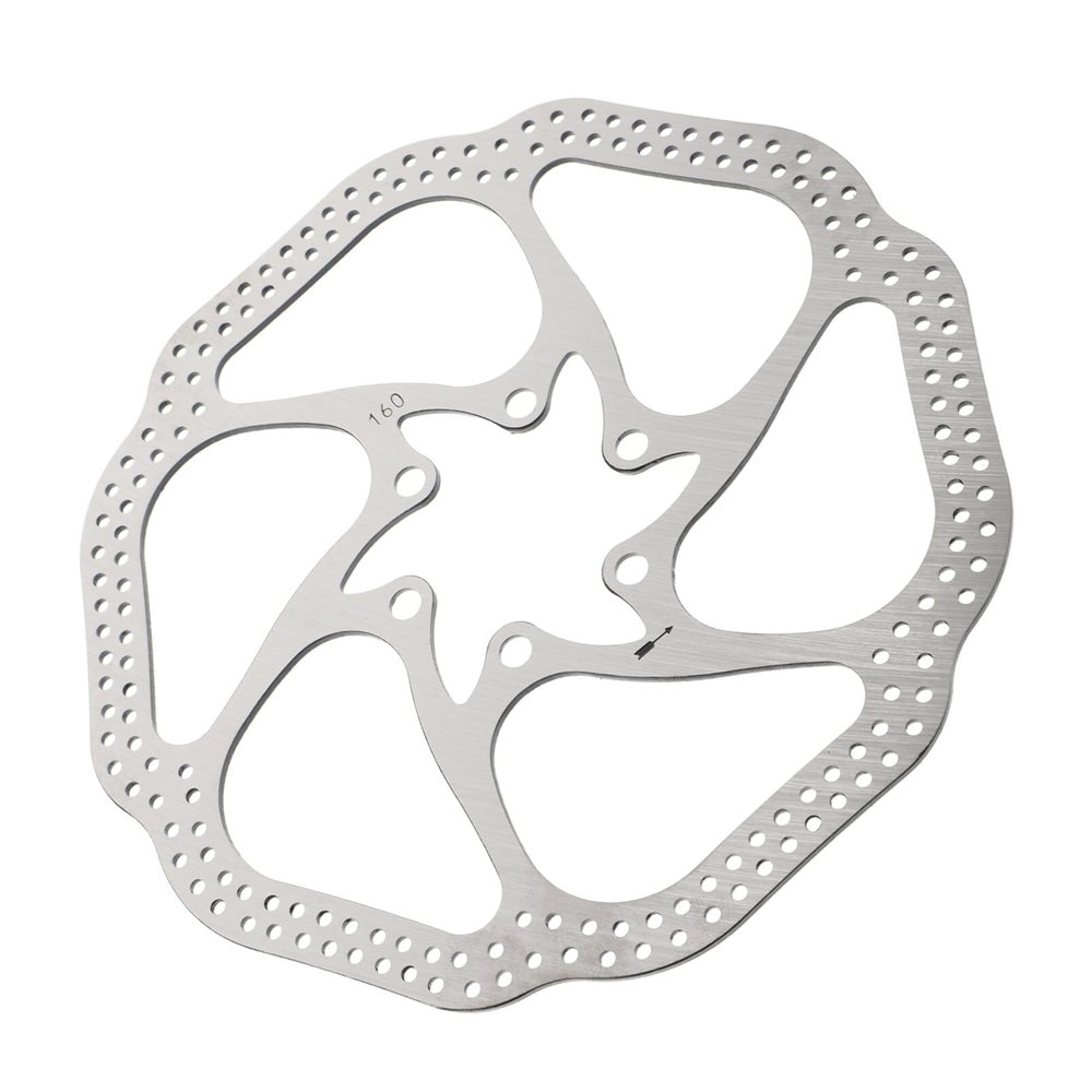SUPVOX Mountain Bike Brake Disc Replacement Six-bolt Cycling Brake Disc for Stopping Installation and Efficient Sediment Discharge