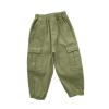 Dkygxwt Little/Big Kids Girl Cargo Jogger Pants Toddler Boy Quick-Dry Pull-On Hiking Pants for Sports (AG, 3-4 Years) view 1