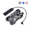 Red/Green/Blue Laser Sight + Strobe/Momentary/Constant Modes Whitelight LED 150 Lumens Flashlight with IR LaserMetal L3-NAGL Box Laser Sightswith Pressure Switchfor 20mm Rail(Blue Laser BK) view 4