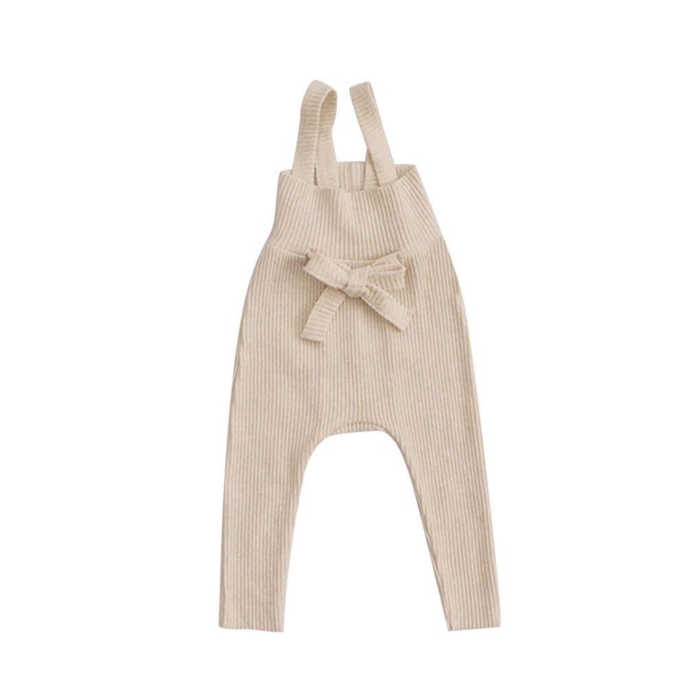 Dkygxwt Girls Flared Leggings Baby Newborn Infant Girls Boys Cotton Summer Autumn Ribbed Lace Long (Beige, 12-18 Months)