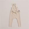 Dkygxwt Girls Flared Leggings Baby Newborn Infant Girls Boys Cotton Summer Autumn Ribbed Lace Long (Beige, 12-18 Months) view 2