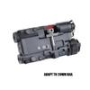 Red/Green/Blue Laser Sight + Strobe/Momentary/Constant Modes Whitelight LED 150 Lumens Flashlight with IR LaserMetal L3-NAGL Box Laser Sightswith Pressure Switchfor 20mm Rail(Green Laser BK) view 2