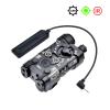 Red/Green/Blue Laser Sight + Strobe/Momentary/Constant Modes Whitelight LED 150 Lumens Flashlight with IR LaserMetal L3-NAGL Box Laser Sightswith Pressure Switchfor 20mm Rail(Green Laser BK) view 4