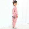 Toddler Baby Girls Heart Print Tracksuit Outfits 2pcs Butterfly Long Sleeve Sweatshirts T-Shirts & (Pink, 5-6 Years) view 3