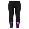 Eandarui Kids Girls Printed Swimming Pants Rash Guard Swimwear Bottoms Swim Leggings UPF50+ Sun Protective Black 12 Years view 1