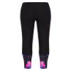 Eandarui Kids Girls Printed Swimming Pants Rash Guard Swimwear Bottoms Swim Leggings UPF50+ Sun Protective Black 12 Years view 2