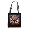 Nuclear Explosion Art Dystopian Future Moody Comedy Design Tote Bag view 1